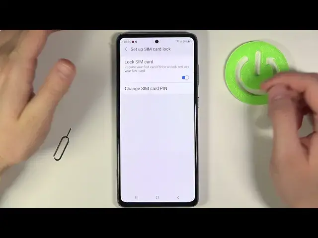 'Video thumbnail for How to Set Up SIM PIN on SIM Card in SAMSUNG Galaxy A72 - Add SIM PIN'
