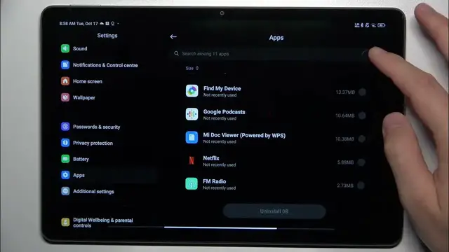 Video thumbnail for How to Uninstall Apps on REDMI Pad SE?