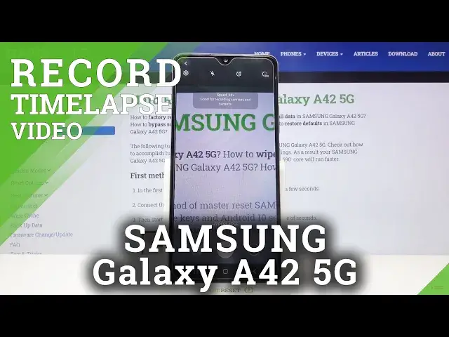 Video thumbnail for How to Change Speed of Timelapse in Samsung Galaxy A42 5G?