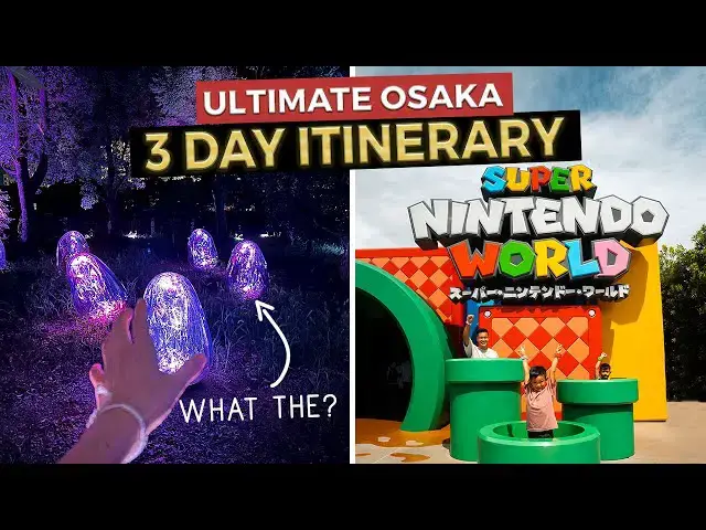 'Video thumbnail for The Ultimate 3 Day OSAKA Itinerary | Japan Travel Guide (2025)'