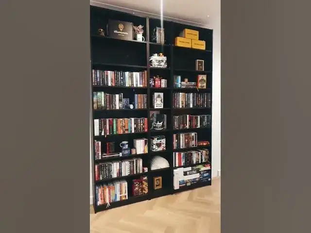 “书架上的爱书人视频缩略图#shorts #books #vlog”