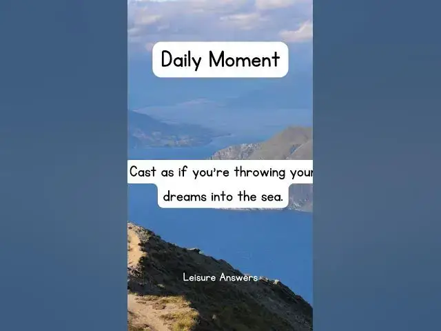 'Video thumbnail for Enjoy the Serenity of Fishing #shorts #motivation #leisure #inspirational #wellness #wellbeing'