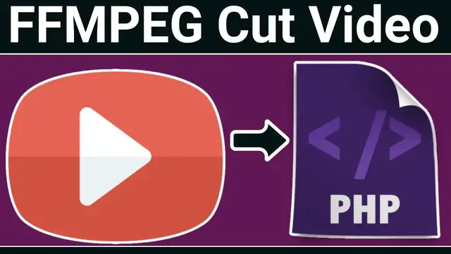 Video thumbnail for PHP FFMPEG Script to Cut MP4 Video From Start & End Time Using HTML5 Form in Browser