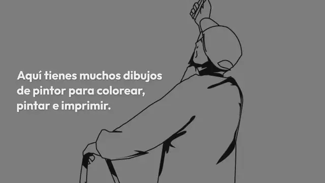 Video thumbnail for Pintor para colorear