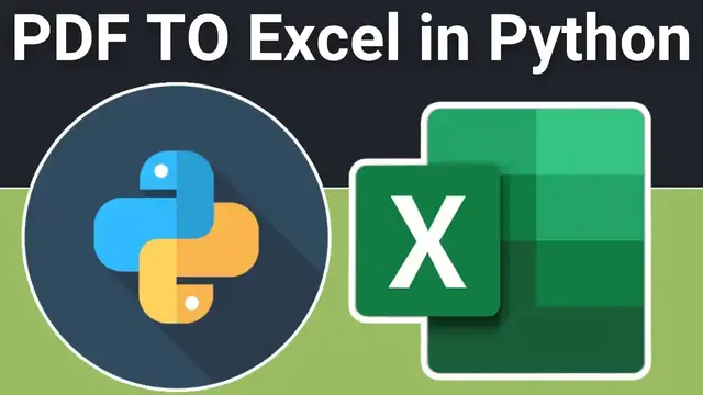 Video thumbnail for Python 3 Tabula and Pandas Script to Extract Tables From PDF and Download it as Excel File