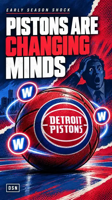 Video thumbnail for Detroit's 3-0 Pistons are forcing a rethink on expectations