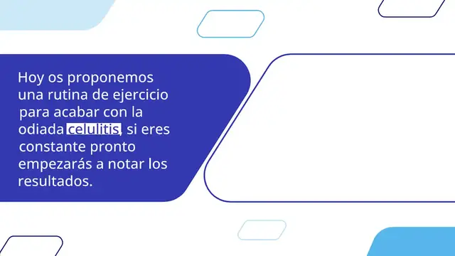 Video thumbnail for Ejercicios contra la celulitis