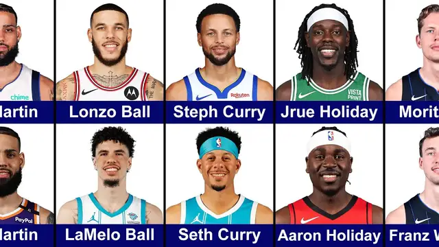 'Video thumbnail for Brothers Playing in the NBA 2025'