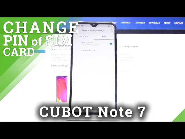 'Video thumbnail for How to Change SIM PIN on CUBOT Note 7 – Customize PIN'