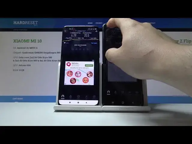 Video thumbnail for Xiaomi Mi 10 vs Samsung Galaxy Z Flip Wi-Fi Speed Comparison by Ookla