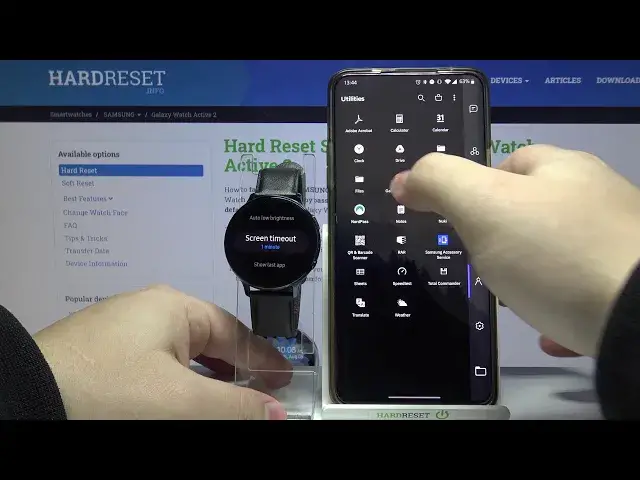 'Video thumbnail for How to Change Screen Timeout in SAMSUNG Galaxy Watch Active 2 – Display Settings'