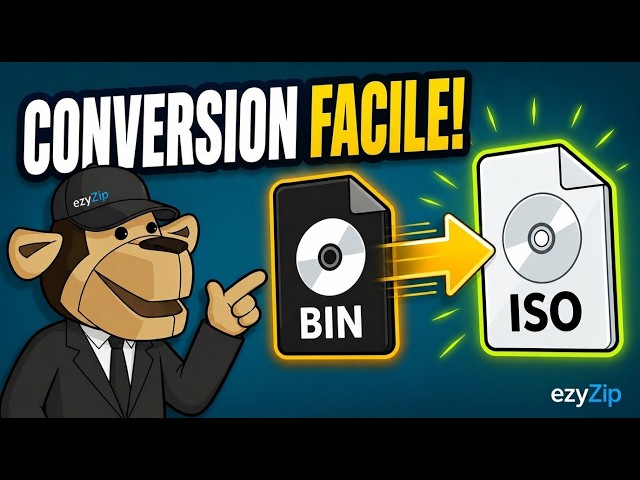 Video thumbnail for 📀 Comment Convertir Bin en ISO en Ligne Gratuitement | Aucune Installation De Logiciel Requise