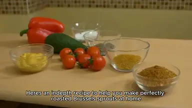 'Video thumbnail for Brussel sprouts recipe'