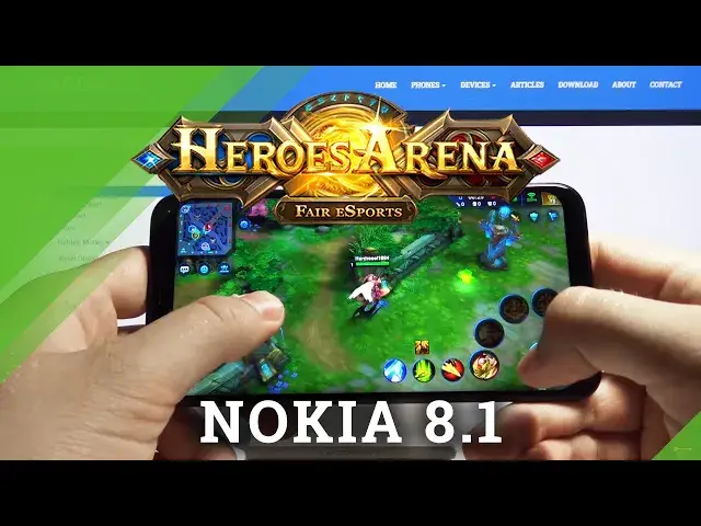 Video thumbnail for Heroes Arena on NOKIA 8.1 - Gaming Quality Test