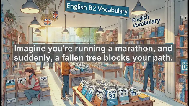 Video thumbnail for 1500 Must Know CEFR B2 Vocabulary - Understanding 'Obstacle': Enhancing B2 English Vocabulary
