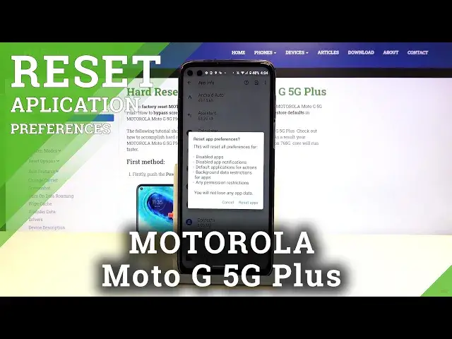 Video thumbnail for How to Reset App Preferences in Motorola Moto G 5G Plus- Delete App Customizations