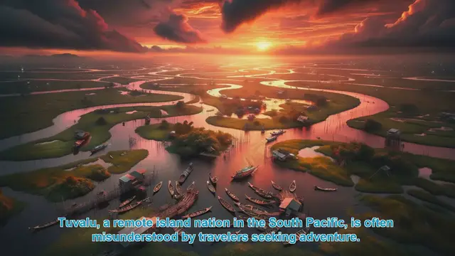 Video thumbnail for Tuvalu: Exploring the Flat Island Nation Beyond Mountain Climbing