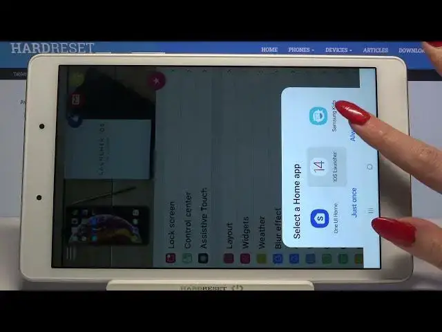 'Video thumbnail for How to Download iOS Launcher on SAMSUNG Galaxy Tab A 8.0 - Apply iOS Launcher'