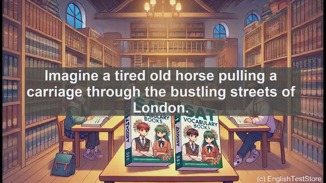 Video thumbnail for 5000 Must Know SAT Vocabulary - Hackney: From Horse Carriages to Overused Ideas