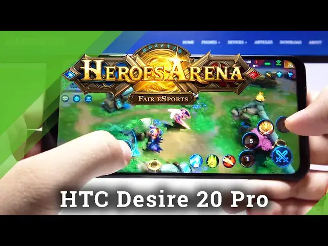 Video thumbnail for Gameplay of Heroes Arena on HTC Desire 20 Pro – Device Efficiency Test
