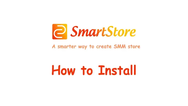 'Video thumbnail for SmartStore - SMM Store Script'