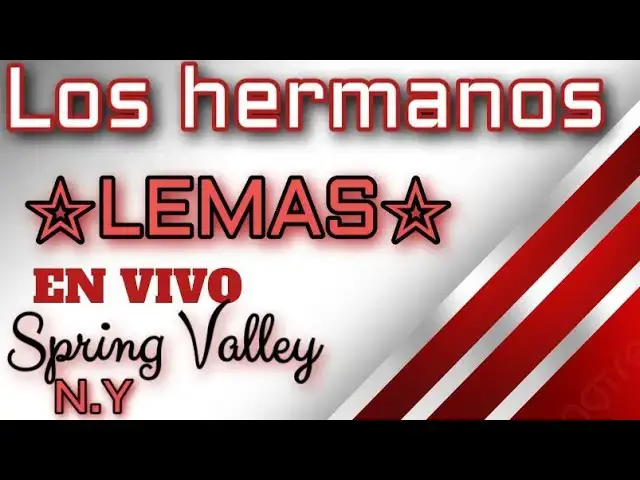 Video thumbnail for LOS HERMANOS LEMAS  Spring Valley N.Y  Dj Scorpio Scorpio REC 🎥🔴