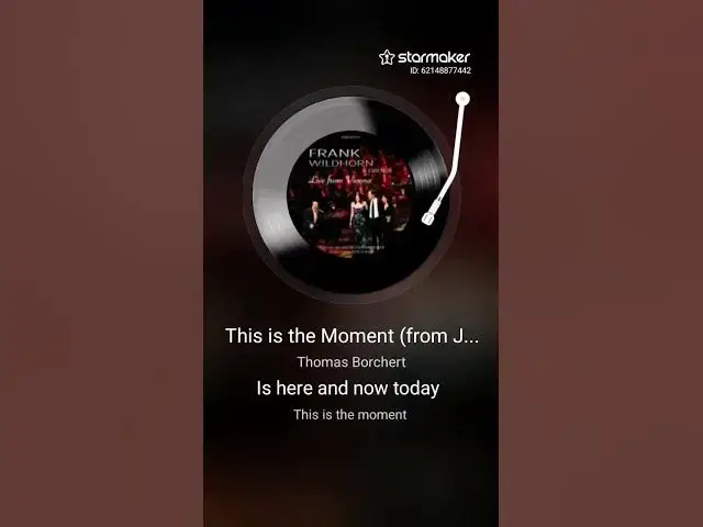 Video thumbnail for jekywll and hyde. this is the moment sung by Carl Reneman