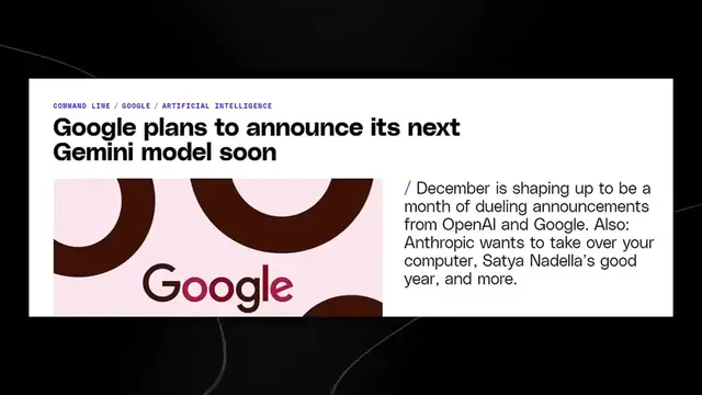 Video thumbnail for Googles NEW AI Gemini 2.0  Details  Were Just LEAKED!