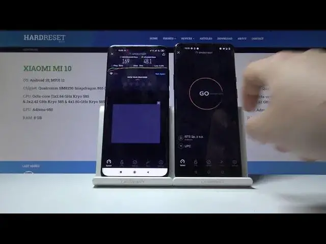 'Video thumbnail for XIAOMI Mi 10 vs OnePlus 8 Pro - WiFi Speed Test App'