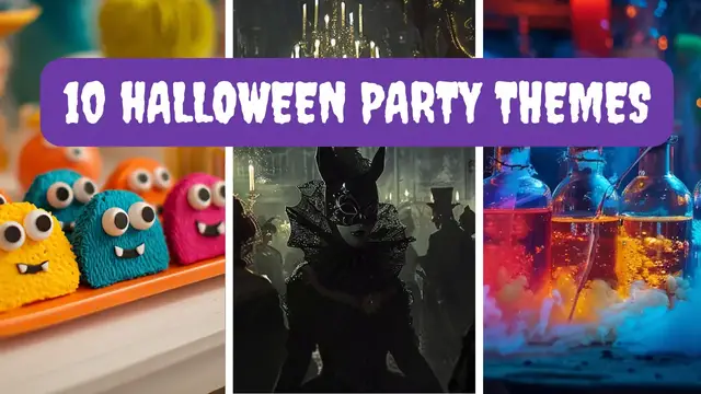 'Video thumbnail for 10 Halloween Party Ideas | Spooky & Fun Themes for 2025'