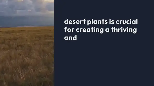 Video thumbnail for Desert Garden Plants For Arid Regions