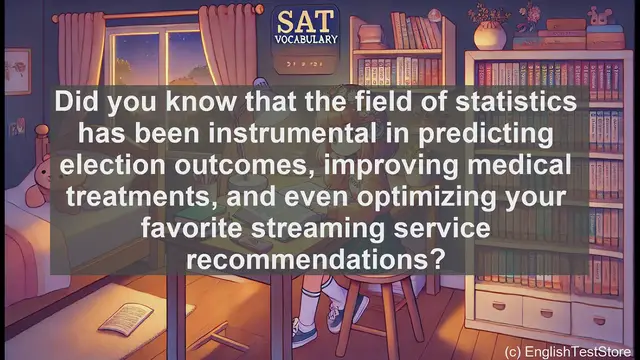 Video thumbnail for 5000 Must Know SAT Vocabulary - Statisticians: The Data Wizards Behind Modern Decision-Making
