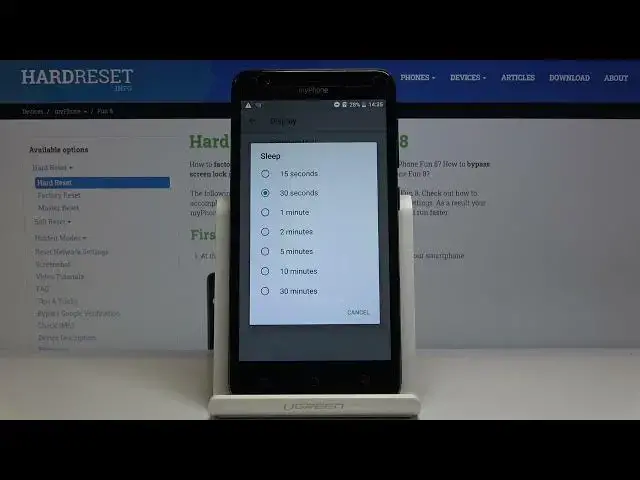 Video thumbnail for How to Enable Screen Timeout on myPhone Fun 8 – Display Customization