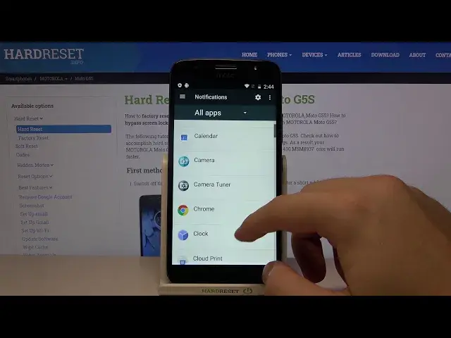 'Video thumbnail for How to Turn On / Off Apps Notifications in Motorola Moto G5S Plus – Personalize App Notifications'