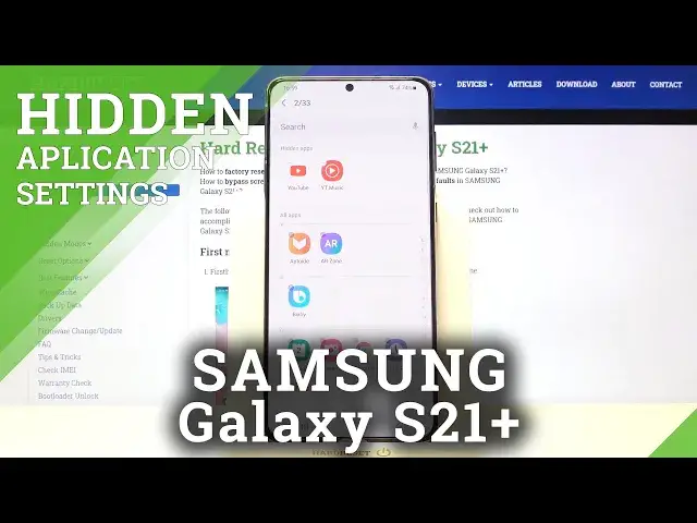 'Video thumbnail for How to Find Hidden Apps on Samsung Galaxy S21+ - What to Do If Apps Dissappear from Home Screen'