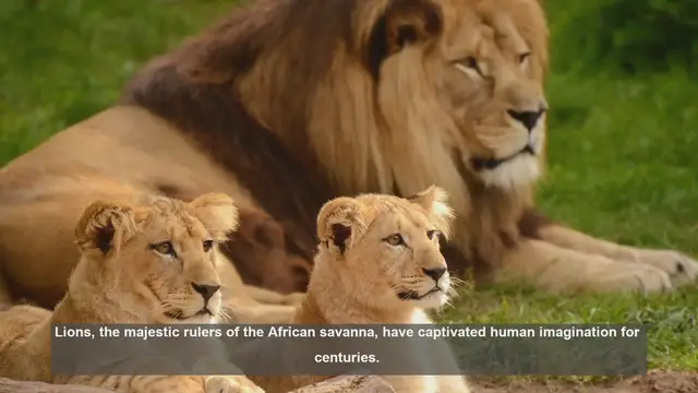 Video thumbnail for Top 10 Lion Documentaries: From Savanna Struggles to Conservation