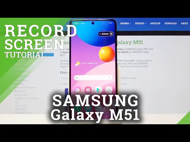 Video thumbnail for How to Record Screen on SAMSUNG Galaxy M51 - Screen Recording Full Guide