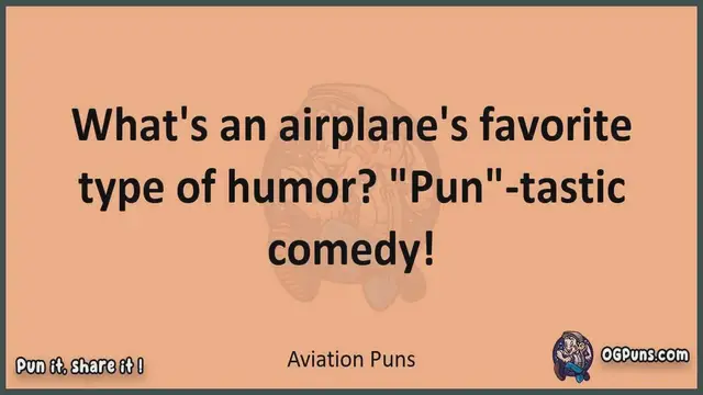 Video thumbnail for Aviation - Jokes, Puns, Wordplays, and Laughter