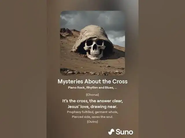 Video thumbnail for Mysteries About the Cross - An Original Christian Song