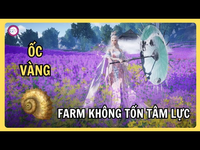 Video thumbnail for Cách Farm Ốc Vàng Không Tốn Tâm Lực 🔥 Nhiệm Vụ Ẩn Ngủ Dưới Hoa | Where Winds Meet