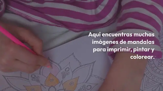 Video thumbnail for Mandalas para imprimir