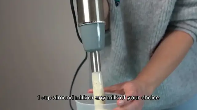 Video thumbnail for Blueberry Almond Smoothie