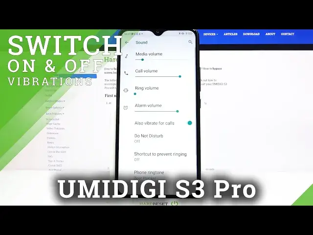'Video thumbnail for How to Operate Vibrations Options in Umidigi S3 Pro – Enable/Disable Vibrations'