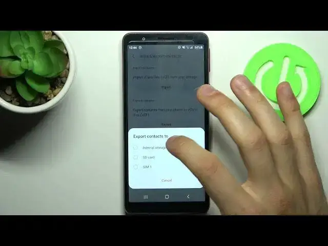 'Video thumbnail for How to Copy Contacts From SIM Card to Phone Storage on SAMSUNG Galaxy M01 Core'