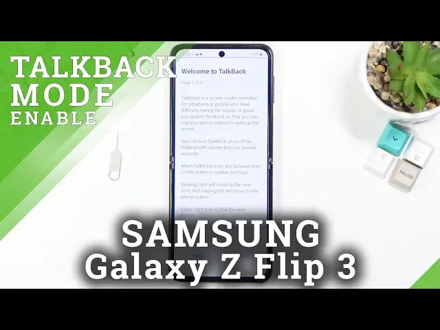 'Video thumbnail for How to Activate TalkBack on SAMSUNG Galaxy Z Flip 3 – Use Screen Reader'