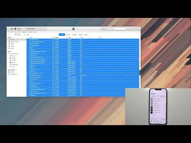 Video thumbnail for How to Transfer Music from Computer to iPhone 13 - iTunes Music Sync