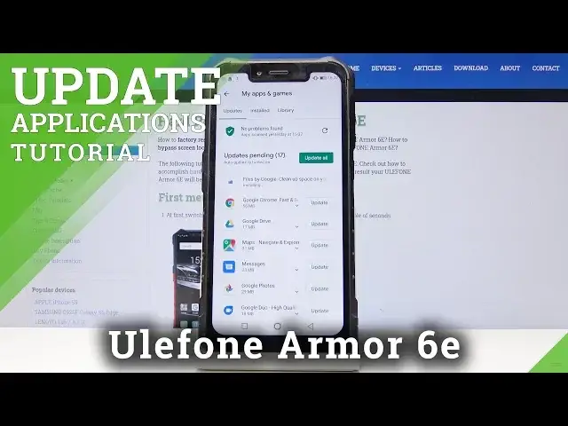 'Video thumbnail for How to Update Apps in Ulefone Armor 6e - Download Latest App Version'