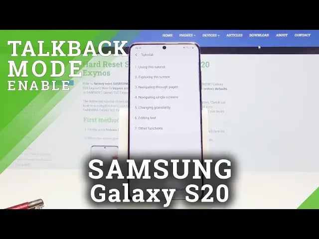 'Video thumbnail for How to Enable Voice Assistant in SAMSUNG Galaxy S20 – Find Talkback Mode'