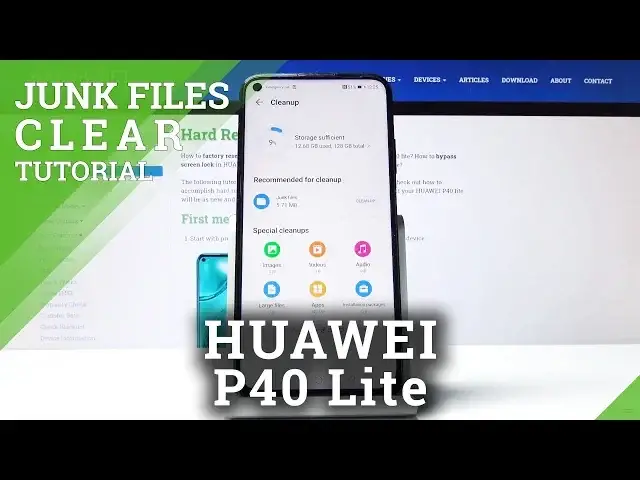 'Video thumbnail for How to Remove Junk Files in Huawei P40 Lite'