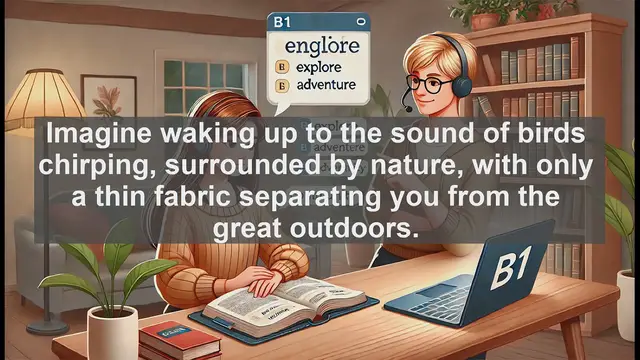 Video thumbnail for 2500 Must Know CEFR B1 Vocabulary - Exploring the Word 'Tent': From Etymology to Modern Usage